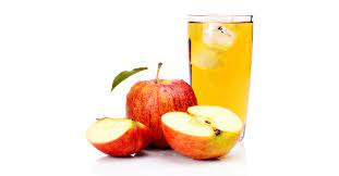 عصير تفاح طازج