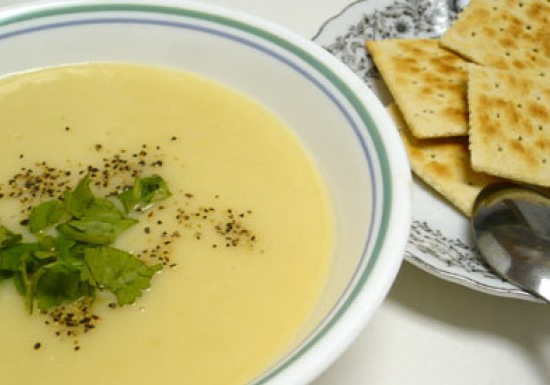 شوربة الكرات والبطاطس