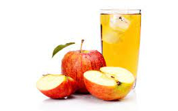 عصير تفاح طازج