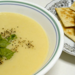شوربة الكرات والبطاطس