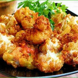 زهرة قرنبيط مقلي