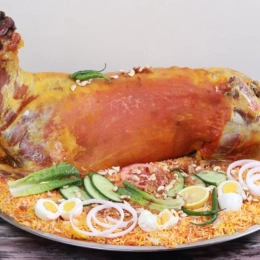 خروف كامل مع الارز